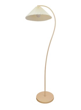 优选ins奶油h风落地灯vintage法式复古客厅卧室床头立式台灯网红