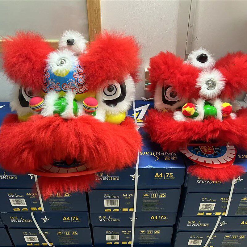 新品第十二届小荷风采舞蹈服方块眼镜G醒狮道具元旦表演服装道具图片