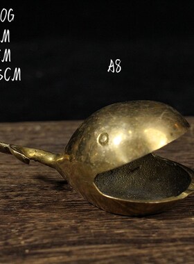 优选vintage欧式古董黄铜烟灰缸法式创意雪茄烟灰缸X摆件婚庆软装