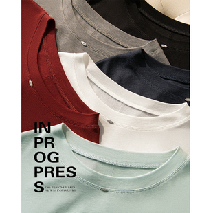 闭眼入天丝桑蚕丝混纺纸片人多色宽松T 舒适满昏 MINI STUDIO徐琳