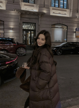 12/23  10AM 徐琳「泡芙大被子」过膝长款可溯源90白鸭绒羽绒服