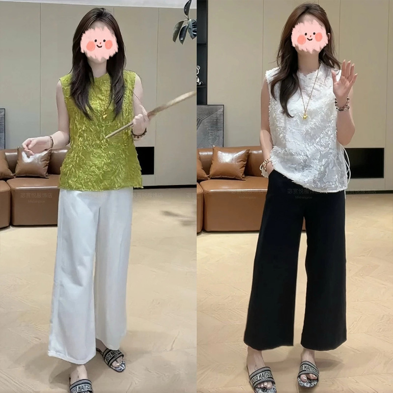 【送运费】上衣百搭休闲直筒裤