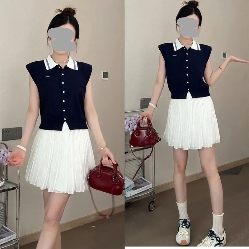 【送运费险】针织衫上衣半身裙