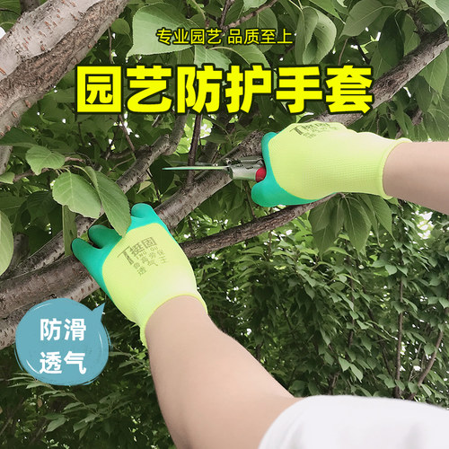 质量超好加厚园艺防护乳胶手套