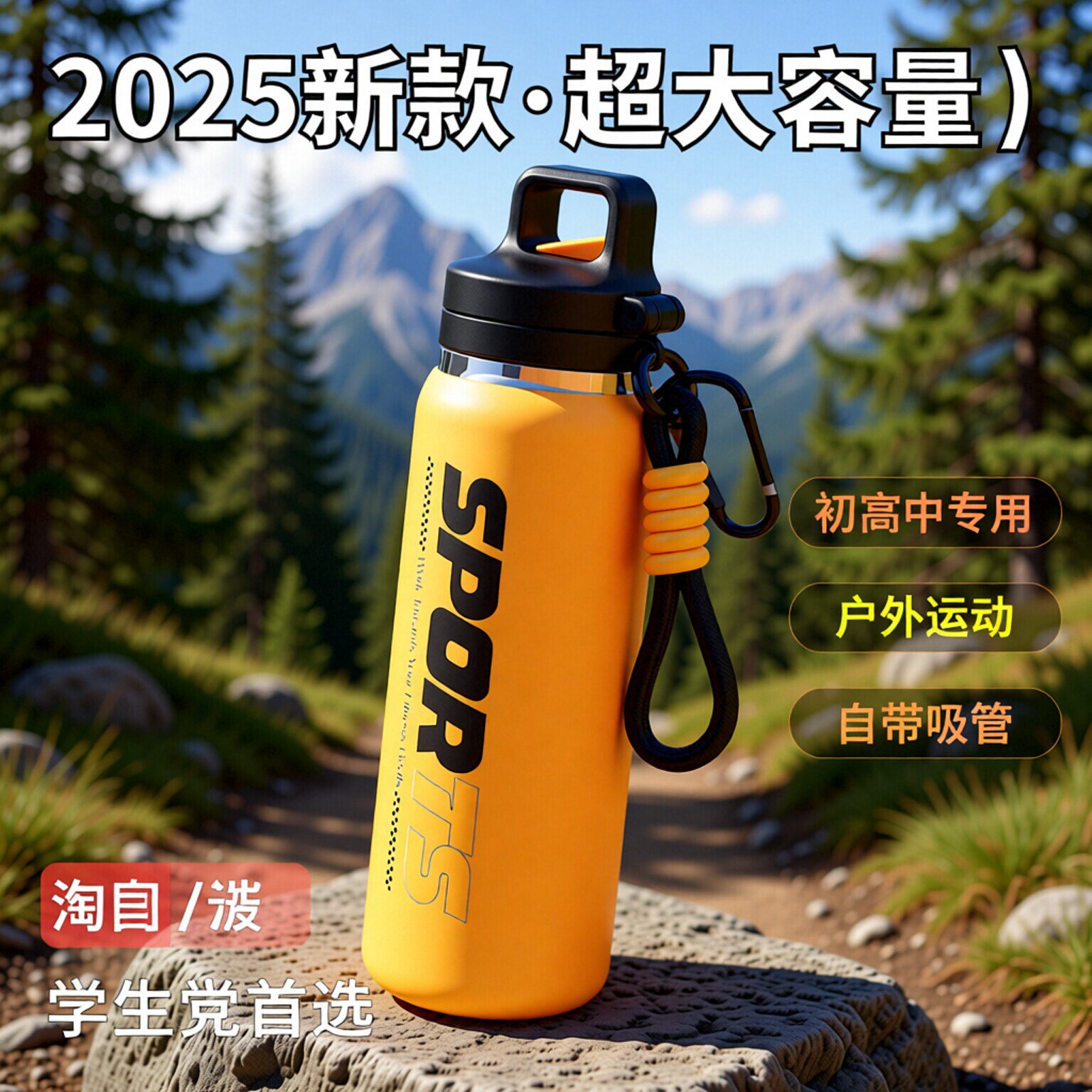 保温杯大容量男2025新款初高中