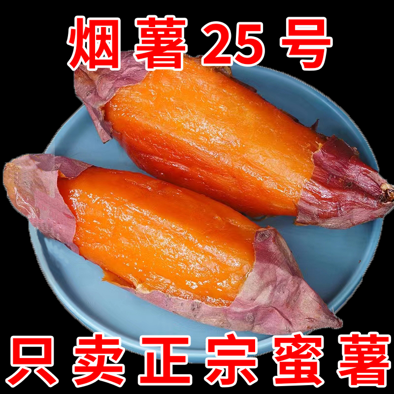 正宗山东烟薯25号蜜薯糖心红薯