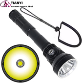 XHP70.2防水手电加长款 26650锂电池手电筒聚光远射大功率潜水补光