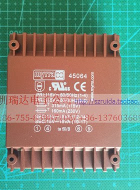 MYRRA 45064 30VA 2x15V 原装进口稳压电源整流