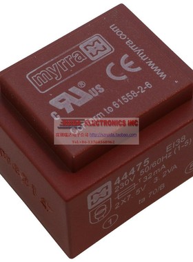 MYRRA 44475 3.2VA 2x7.5V 原装进口稳压电源整流 隔离变压器