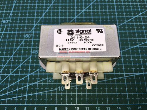 241-6-24 115V 24VCT 30VA 1.25A SIGNAL TRANSFORMER 电力变压器