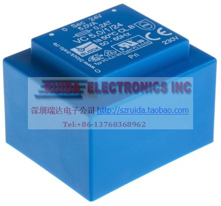 BLOCK VC5.0/1/24 5VA 24V 全新原装PCB变压器
