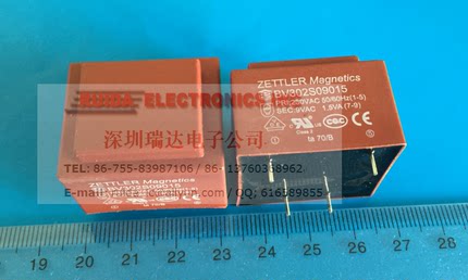 BV302S09015 1.5VA 9V ZETTLER 原装变压器