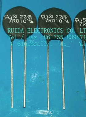 Ametherm 热敏电阻 SL22-7R010 NTC 7欧 10A 20MM