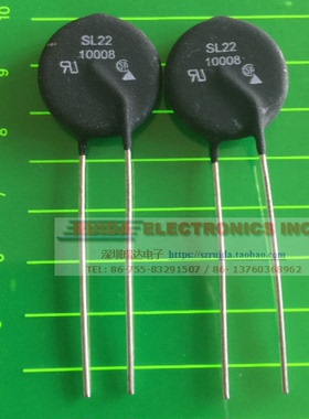 Ametherm 热敏电阻 SL22-10008 NTC 10欧 8A 直径20mm