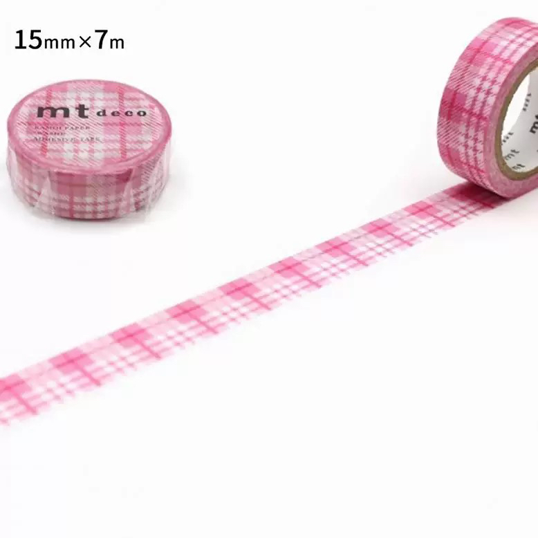 【至橘小铺】日本mt粉格盐系打底和纸胶带分装手帐福袋