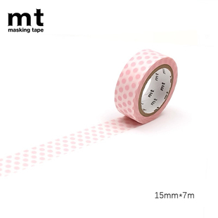 【至橘小铺】日本mt粉波点百搭盐系打底和纸胶带分装手帐福袋