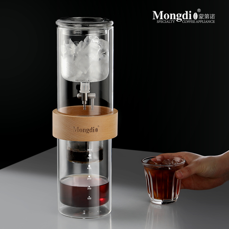 Mongdio冰滴壶咖啡壶大容量玻璃冷萃壶滴漏式咖啡机家用萃取器具