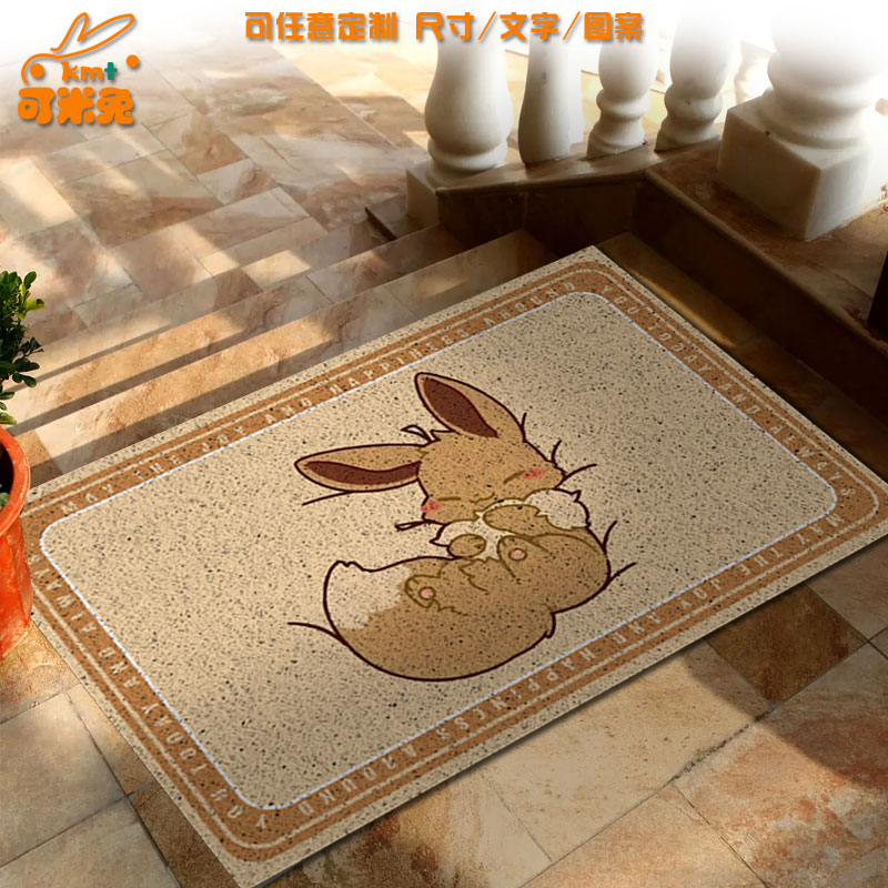 伊布家族仙子伊布宝可梦丝圈地垫