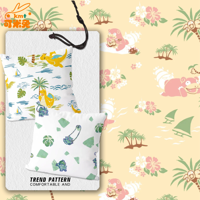 精灵宝可梦喷火龙妙蛙种子抱枕