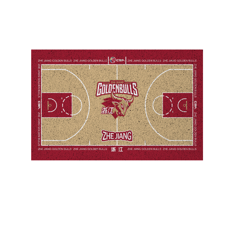 北京大鲨鱼男篮球迷丝圈地垫
