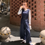 2025年秋季新款时尚气质百搭显瘦长袖T恤马甲三件套套装，女装套装/套裙，慧峰