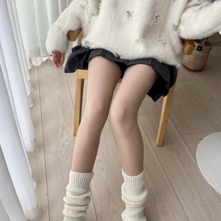 小个子光腿神器丝袜新冬天女秋冬裸感双层春秋款超自然加绒假透肉