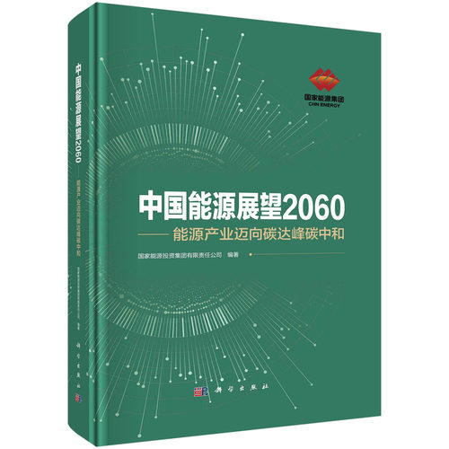 现货正版 平脊精装 中国能源展望2060能源产业迈向碳达峰碳中和 国家能源投资集团有限责任公司 科学出版社 9787030758941
