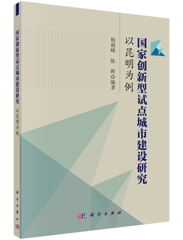 正版现货国家创新型试点城市建设研究——以昆明为例杨朝峰陈晖著科学出版社