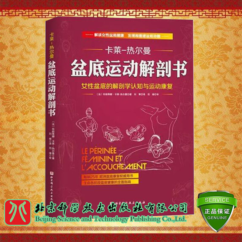 现货当日发盆底运动解剖书女性盆底的解刨学认知与运动康复欧洲盆地康复权威用书生命各阶段盆地健康的全面指导 9787571408299