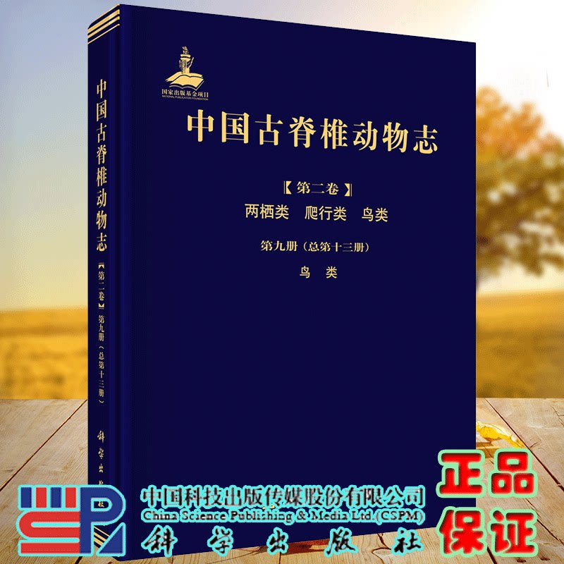 正版现货 中国古脊椎动物志 第二卷 两栖类 爬行类 鸟类 第九册 总第十三册 鸟类 周忠和 等科学出版社9787030651990
