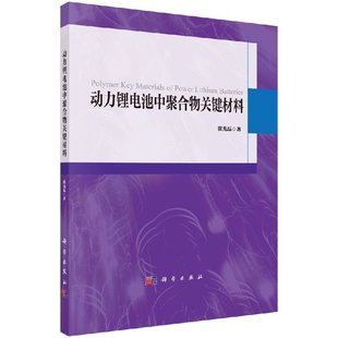 正版现货 动力锂电池中聚合物关键材料 崔光磊 科学出版社