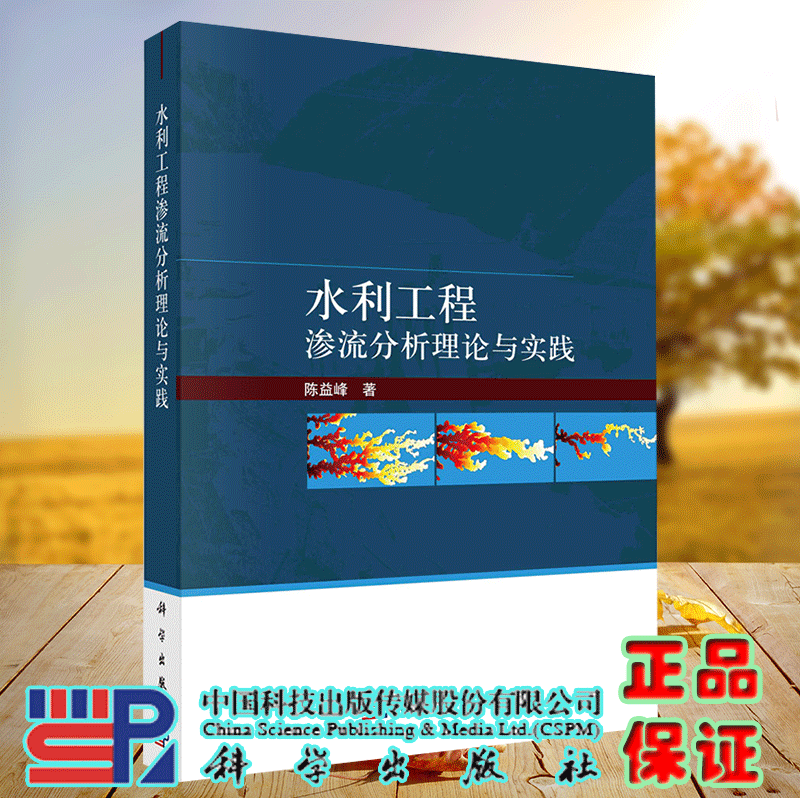 正版现货 水利工程渗流分析理论与实践 陈益峰 科学出版社 9787030714206