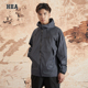 HEA风衣外套户外休闲机能外套防风外套男女同款 拉链风衣