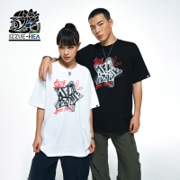 HEA x i.t izzue聯(lián)名款趣味短袖簡約百搭寬松透氣T恤國潮情侶款