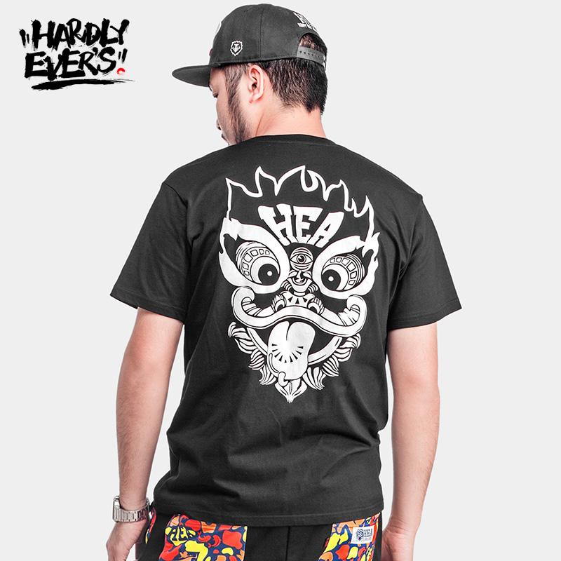 hardlyevers¶î·Æ¶û±¾ÍÁHEA¹ú³±Ô´´´óÂëÄÐ×°´¿ÃÞÓ¡»¨¶ÌÐäÄÐTÐô