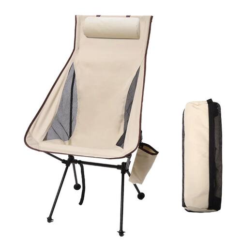 Portable outdoor camping folding chair widened ultra light a
