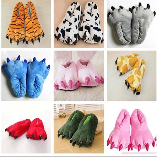 2023 Winter Warm Soft Indoor Floor Slippers Women Men Shoes