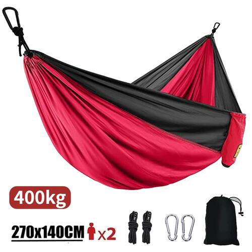 270x140cm Portable Hammocks Nylon Color Parachute Fabric Sin