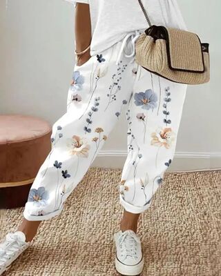Women Fashion Trousers 2023 Summer European & American Women