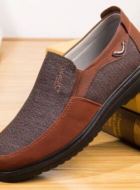 2023 Canvas Shoes Men Classic Loafers Men Casual Shoes Breat