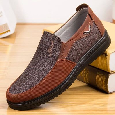 2023 Canvas Shoes Men Classic Loafers Men Casual Shoes Breat