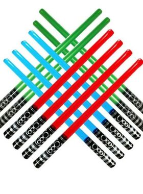 10PCS Random Color Inflatable Swords Jumbo Non-luminous toys