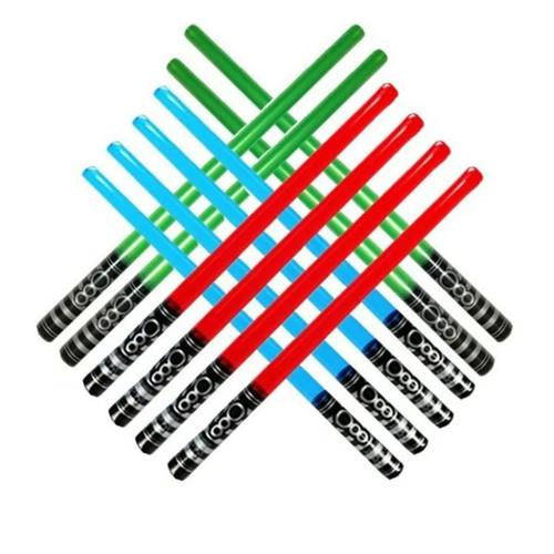 10PCS Random Color Inflatable Swords Jumbo Non-luminous toys