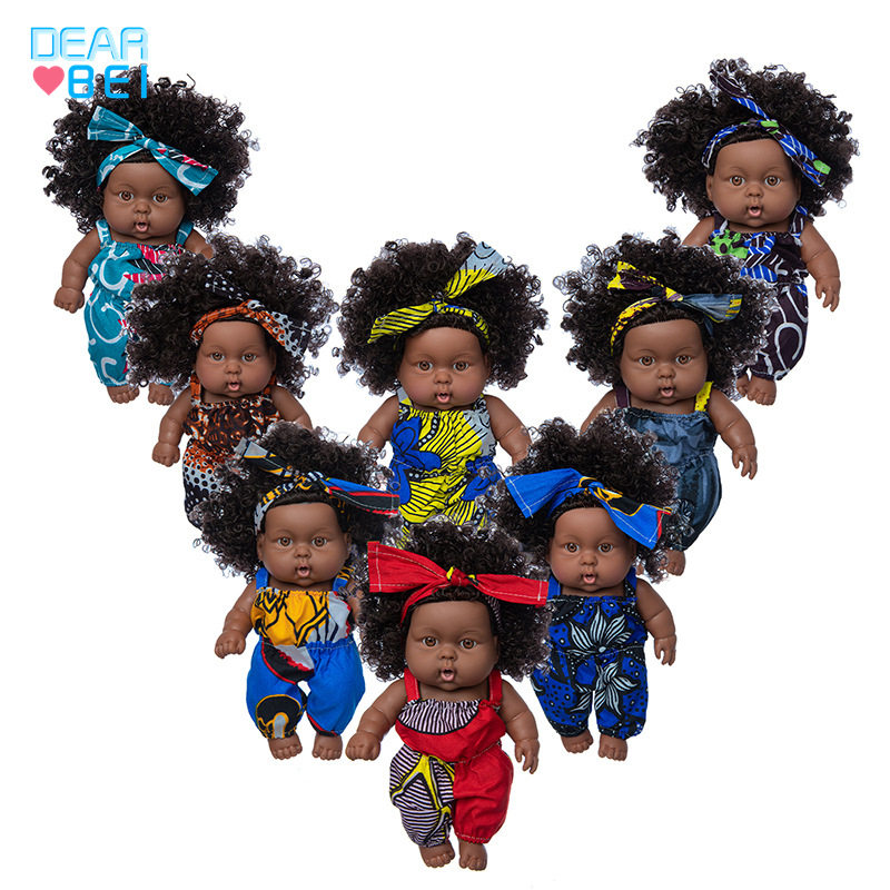 8 inch American girl doll soft glue rebirth doll doll simula