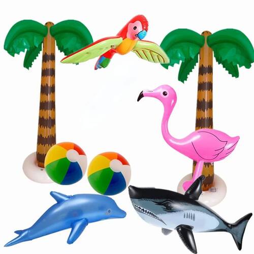 Inflatable Flamingo Toys for Children Inflatable Swimming Po