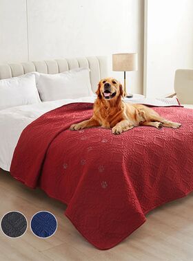 1pc Waterproof Pet Bed Cover, Bed and Sofa Protection Mat, S