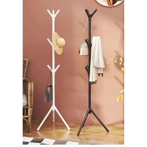 Multi Hook Clothes Rack Stand Tree Branch Shape Mobile and C