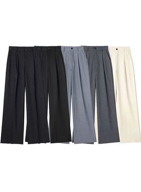 Willshela Women Fashion Solid Pleated Front Zipper Wide Leg