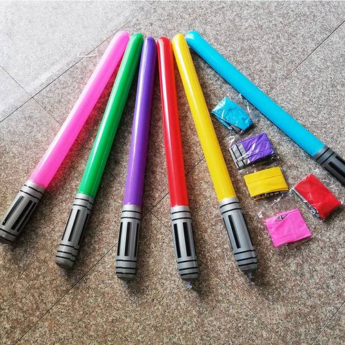 New Kids Inflatable Lightsaber  Laser Sword Toy 100cm Inflat