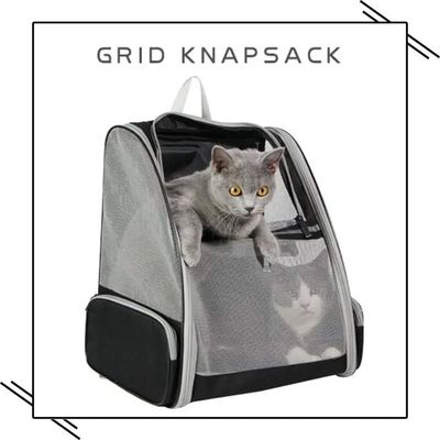 Pet Carrier Bag Breathable Foldable Portable Cat Backpack Ou